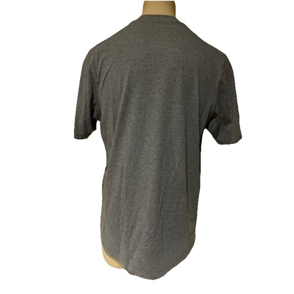 Michigan Wolverines USA Patch Military Tee Shirt Colosseum Men’s Large Gray - Picture 8 of 9